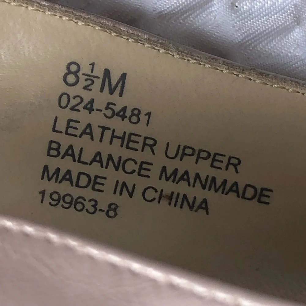 LIZ BAKER Ladies Sling Back Kitty Heel Size 8.5 M. Pearl Pink Genuine Leather - Picture 6 of 9